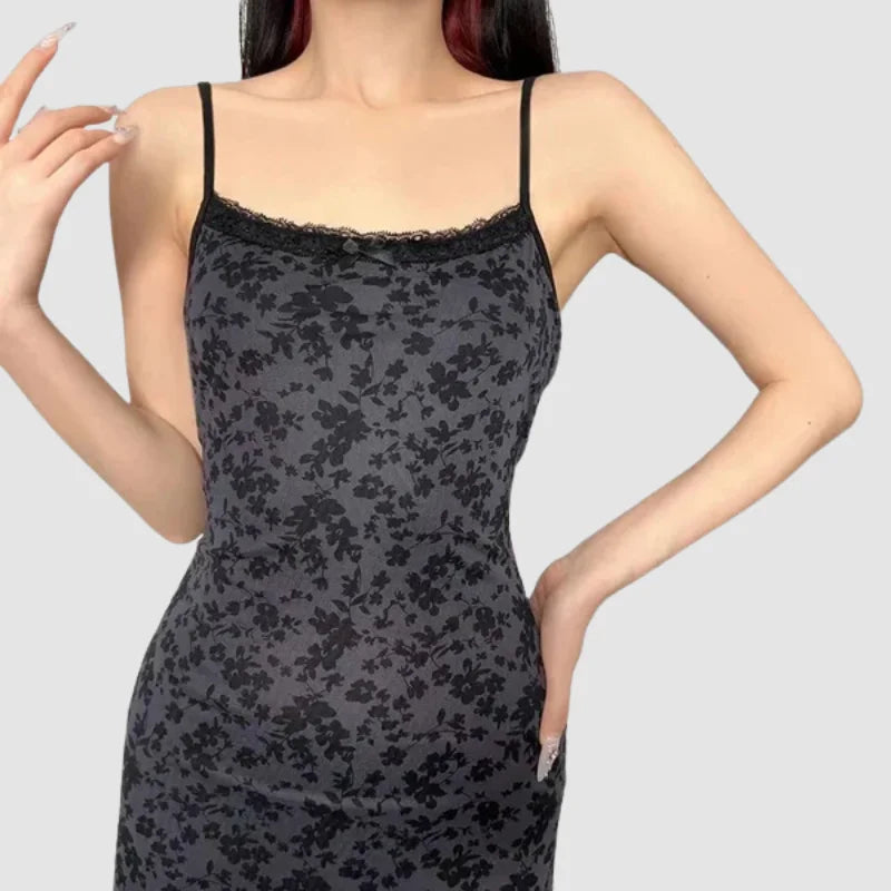 vestido negro de verano