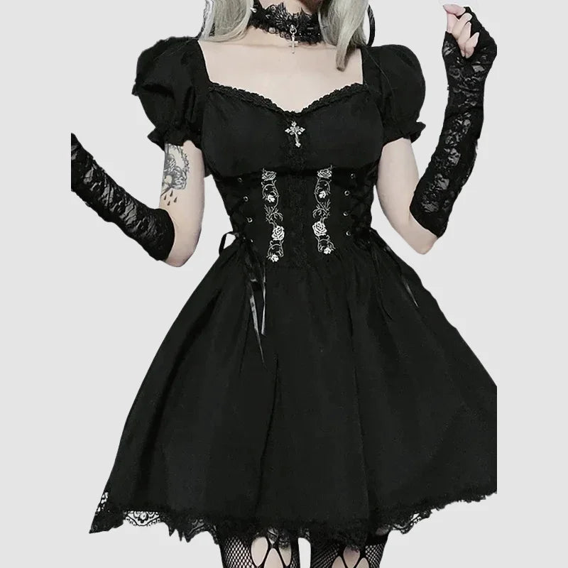 vestido lolita oscuro