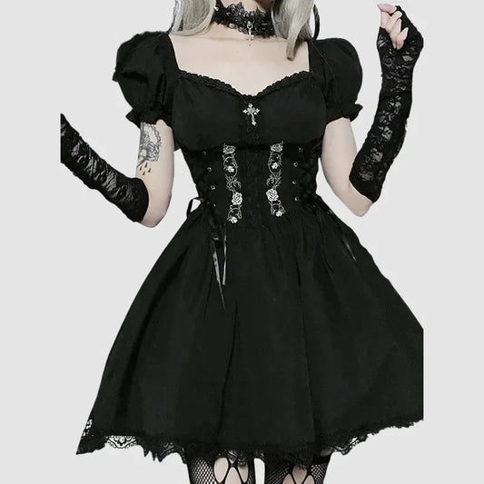 vestido lolita oscuro