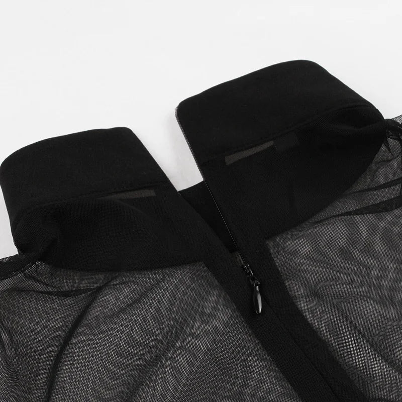 Elegante vestido de noche rojo