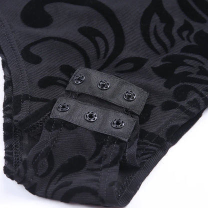 Gothic lace bodysuit