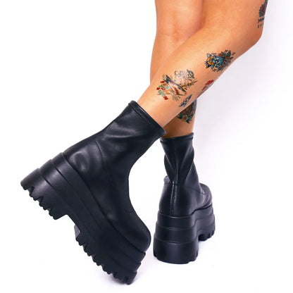 Triple Wedge Gothic Shoes