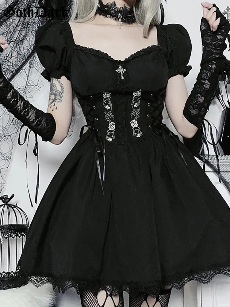 vestido lolita oscuro