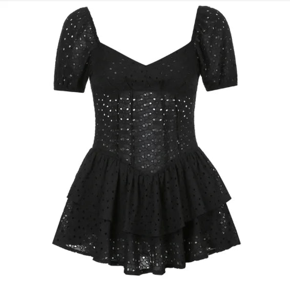 GOTHIC ROCK N ROLL DRESS