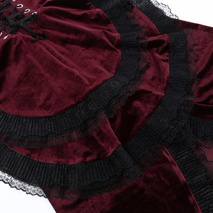 VESTIDO DE TERCIOPELO