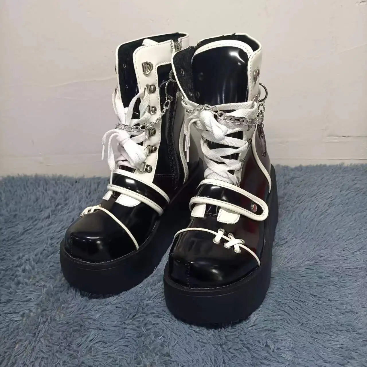 Zapatos con plataforma kawaii - negro