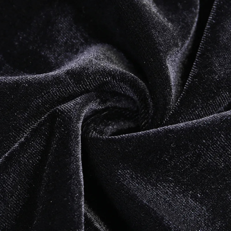 VESTIDO GÓTICO VICTORIANO NEGRO