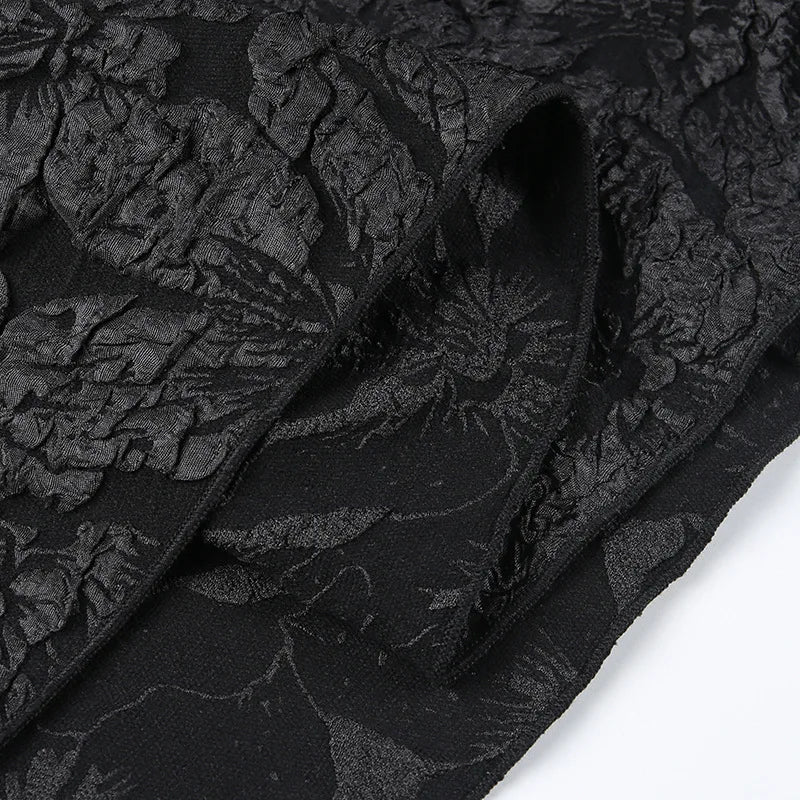 elegante vestido gótico