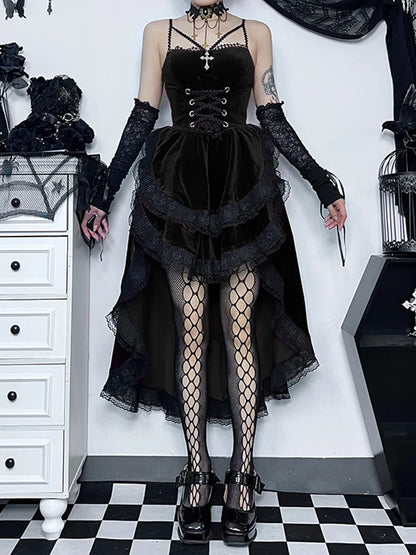 VESTIDO DE TERCIOPELO