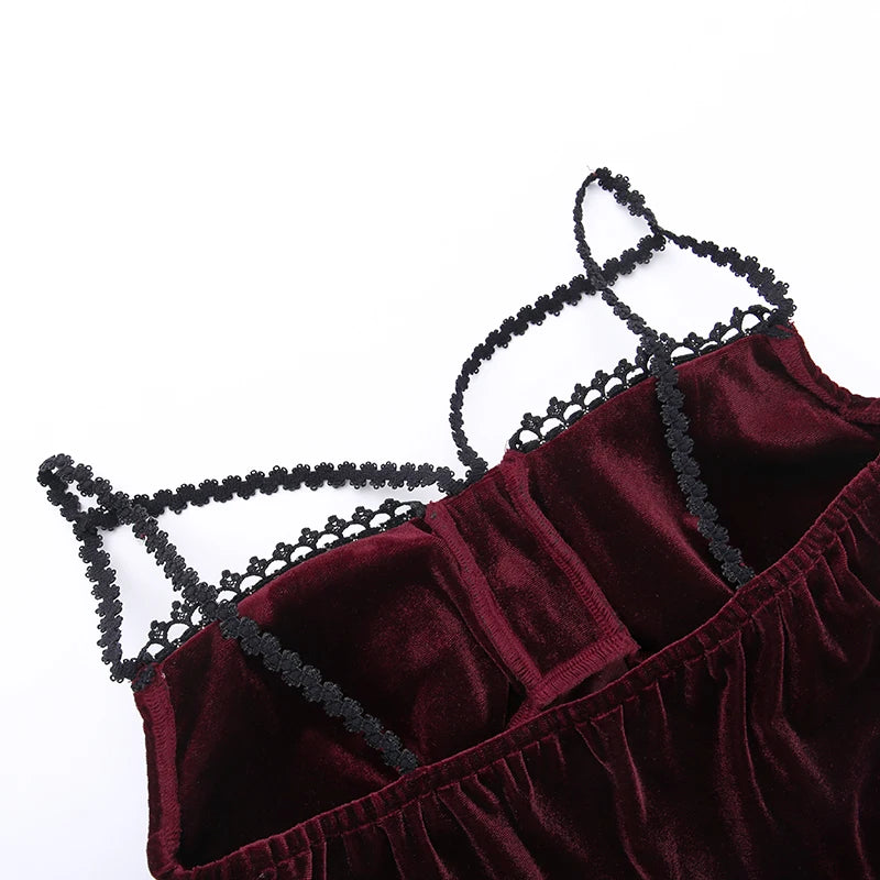 VESTIDO DE TERCIOPELO