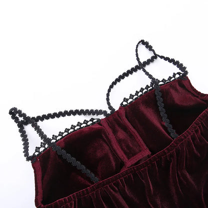 VESTIDO DE TERCIOPELO