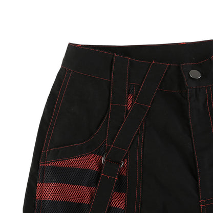 pantalones cargo góticos