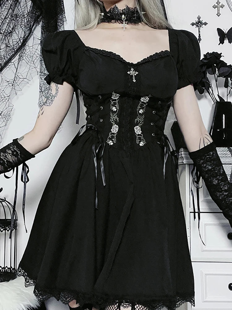 vestido lolita oscuro
