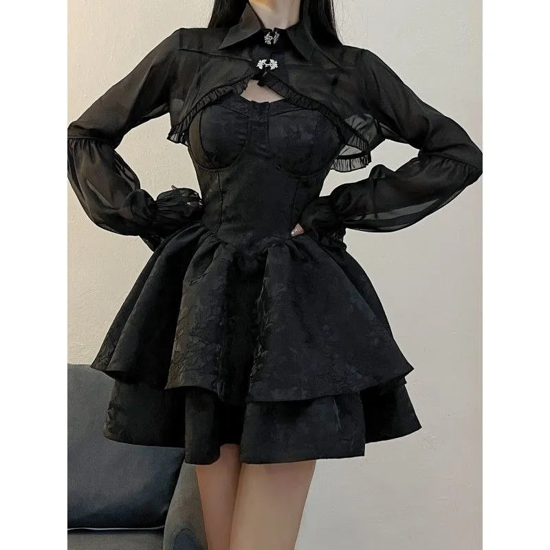 Vestido lolita negro