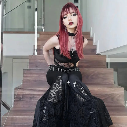 PANTALÓN GÓTICO MUJER