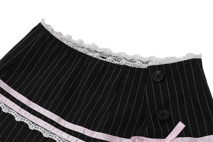 Falda corta gótica harajuku