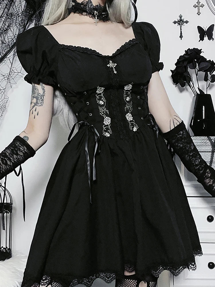 vestido lolita oscuro